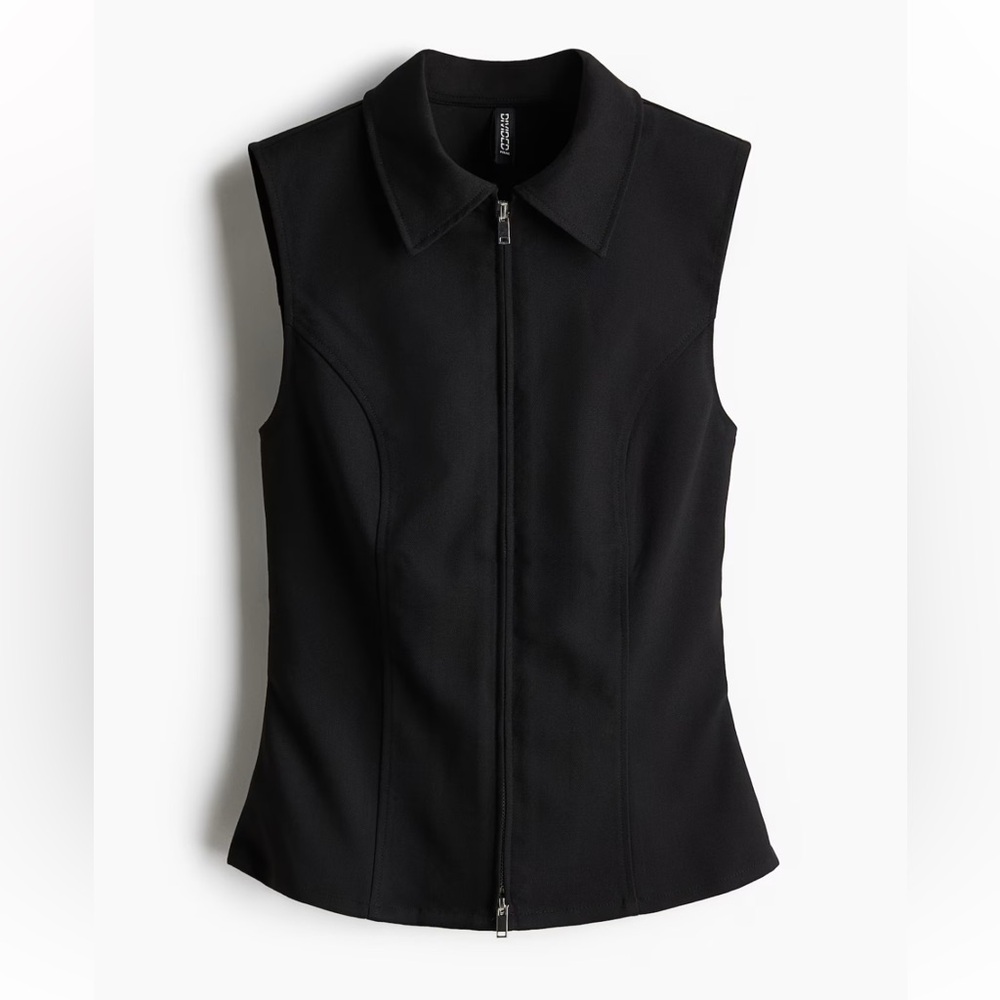 H&M Black Sleeveless Vest